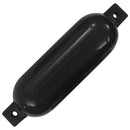 vidaXL 4 darab fekete PVC csónak lökhárító Ø 14 x 50 cm
