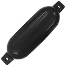 vidaXL 4 darab fekete PVC csónak lökhárító Ø 16 x 58 cm