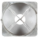 vidaXL 6 db ezüstszínű horganyzott acél kerítéstüske 12 x 91 cm