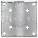 vidaXL 6 db ezüstszínű horganyzott acél kerítéstüske 14 x 14 x 58 cm