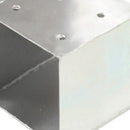 vidaXL T-alakú horganyzott fém oszloptartó 71 x 71 mm