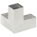 vidaXL Y-alakú horganyzott fém oszloptartó 71 x 71 mm