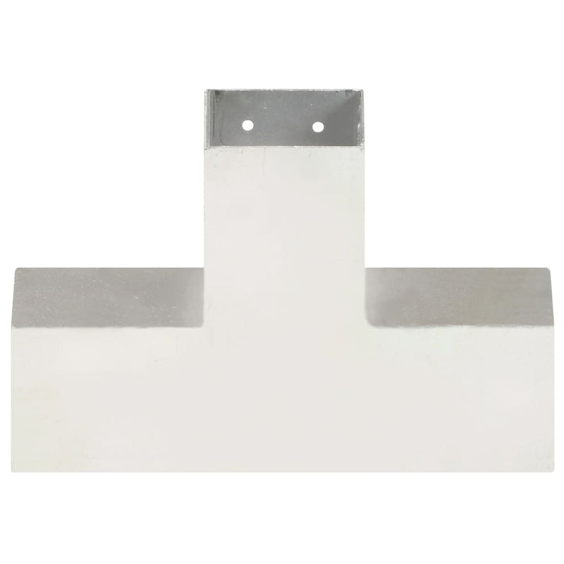 vidaXL X alakú horganyzott fém oszloptartó 81 x 81 mm
