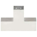 vidaXL 4 darab X alakú horganyzott fém oszloptartó 81 x 81 mm