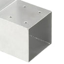 vidaXL L alakú horganyzott fém oszloptartó 101 x 101 mm