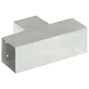 vidaXL 4 darab T alakú horganyzott fém oszloptartó 101 x 101 mm