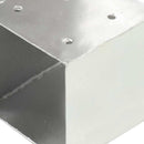 vidaXL 4 darab T alakú horganyzott fém oszloptartó 101 x 101 mm