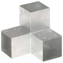 vidaXL Y alakú horganyzott fém oszloptartó 101 x 101 mm