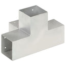 vidaXL X alakú horganyzott fém oszloptartó 101 x 101 mm