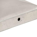 vidaXL 6 db gúla alakú horganyzott fém kerítésoszlop-sapka 81 x 81 mm