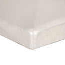 vidaXL 6 db gúla alakú horganyzott fém kerítésoszlop-sapka 101x101 mm