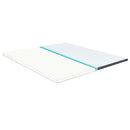 vidaXL dobozrugós ágymatracfedő 200 x 180 x 5 cm közepesen puha