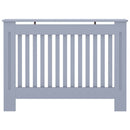 vidaXL antracitszürke MDF radiátorburkolat 112 x 19 x 81,5 cm