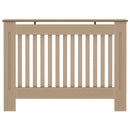 vidaXL MDF radiátorburkolat 112 x 19 x 81,5 cm