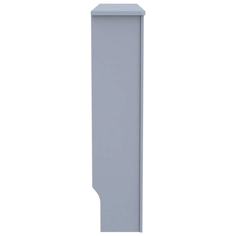 vidaXL antracitszürke MDF radiátorburkolat 112 x 19 x 81,5 cm