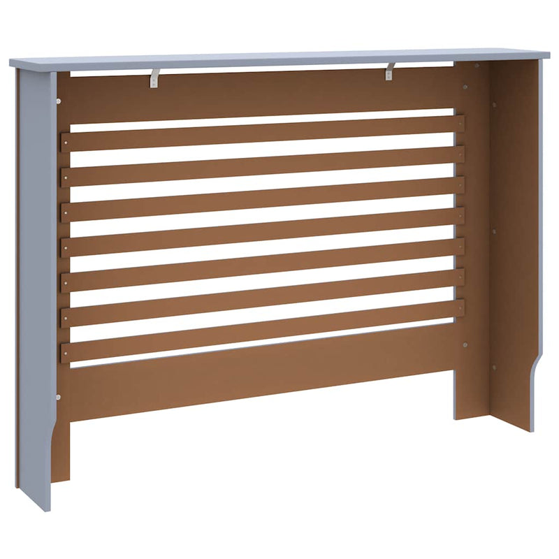 vidaXL antracitszürke MDF radiátorburkolat 112 x 19 x 81,5 cm