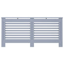 vidaXL antracitszürke MDF radiátorburkolat 172 x 19 x 81,5 cm