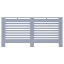 vidaXL antracitszürke MDF radiátorburkolat 172 x 19 x 81,5 cm