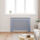 vidaXL antracitszürke MDF radiátorburkolat 112 x 19 x 81,5 cm