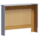 vidaXL antracitszürke MDF radiátorburkolat 112 x 19 x 81,5 cm