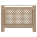 vidaXL MDF radiátorburkolat 112 x 19 x 81,5 cm