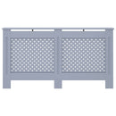 vidaXL antracitszürke MDF radiátorburkolat 152 x 19 x 81,5 cm