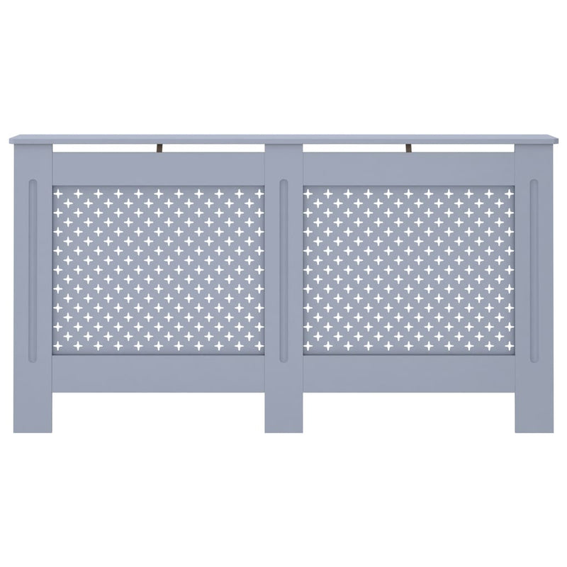 vidaXL antracitszürke MDF radiátorburkolat 152 x 19 x 81,5 cm