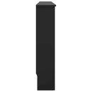 vidaXL fekete MDF radiátorburkolat 172 x 19 x 81,5 cm