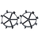 146268 vidaXL 2 db fémkerék 6,5 LE-s benzines ekéhez