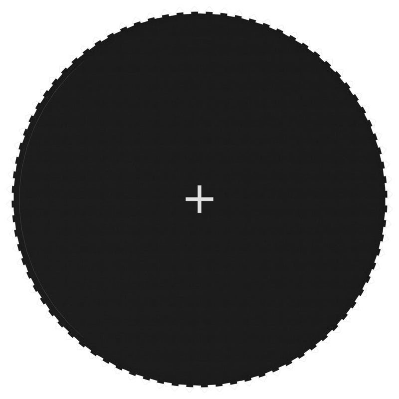 vidaXL fekete szövet ugrószőnyeg kerek trambulinhoz 4,27 m