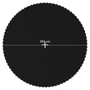 vidaXL fekete szövet ugrószőnyeg kerek trambulinhoz 4,27 m