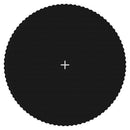 vidaXL fekete szövet ugrószőnyeg kerek trambulinhoz 4,57 m