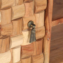 vidaXL tömör akácfa TV-szekrény 100 x 30 x 40 cm