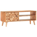 vidaXL tömör akácfa TV-szekrény 100 x 30 x 40 cm