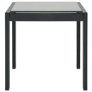 vidaXL 2 db textilén és acél napozóágy asztallal