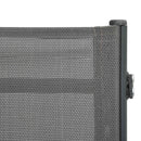 vidaXL 2 db textilén és acél napozóágy