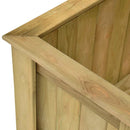 vidaXL impregnált fenyőfa magaságyás 196 x 50 x 50 cm