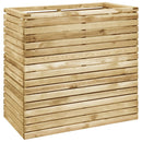 vidaXL impregnált fenyőfa magaságyás 100 x 50 x 100 cm