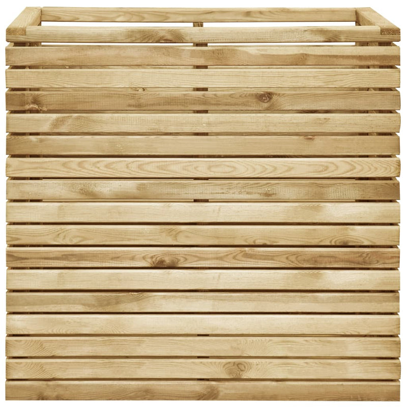 vidaXL impregnált fenyőfa magaságyás 100 x 50 x 100 cm