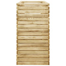 vidaXL impregnált fenyőfa magaságyás 100 x 50 x 100 cm