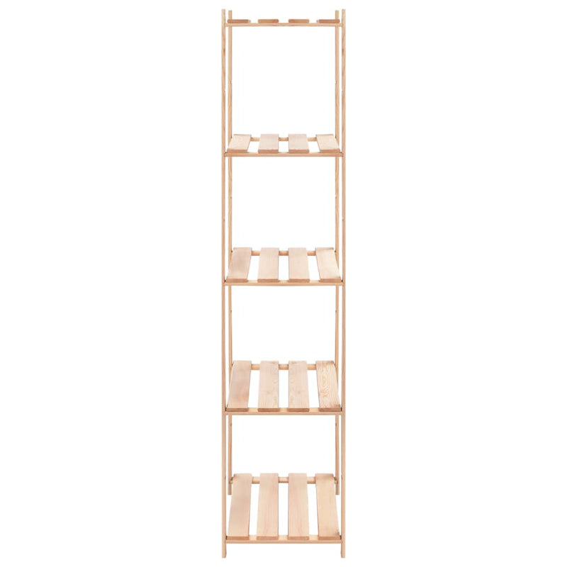 vidaXL 10 db 5-szintes tömör fenyő tárolópolc 250 kg 80 x 38 x 170 cm