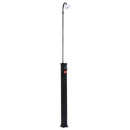 vidaXL fekete napelemes kerti zuhany 215 cm 8 l