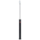 vidaXL fekete napelemes kerti zuhany 215 cm 8 l