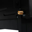 vidaXL gázüzemű és faszenes grillező 3 égővel