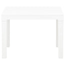 vidaXL 2 db fehér műanyag kerti pad