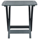 vidaXL zöld műanyag összecsukható kerti asztal 79 x 72 x 70 cm