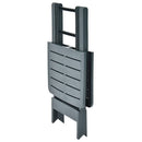 vidaXL zöld műanyag összecsukható kerti asztal 79 x 72 x 70 cm