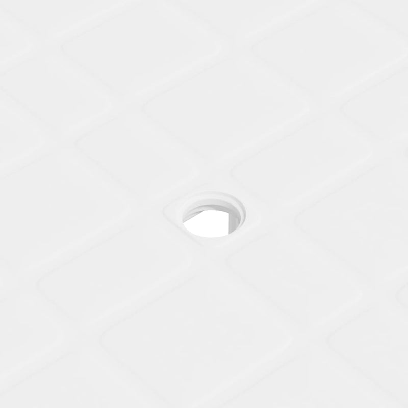 vidaXL fehér műanyag kerti asztal 80 x 75 x 72 cm