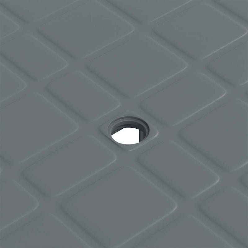 vidaXL zöld műanyag kerti asztal 80 x 75 x 72 cm