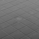 vidaXL antracitszürke műanyag kerti asztal 89 cm